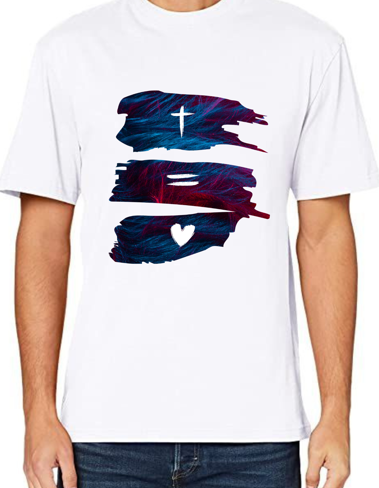 Playera Manga Corta CROSS&HEART