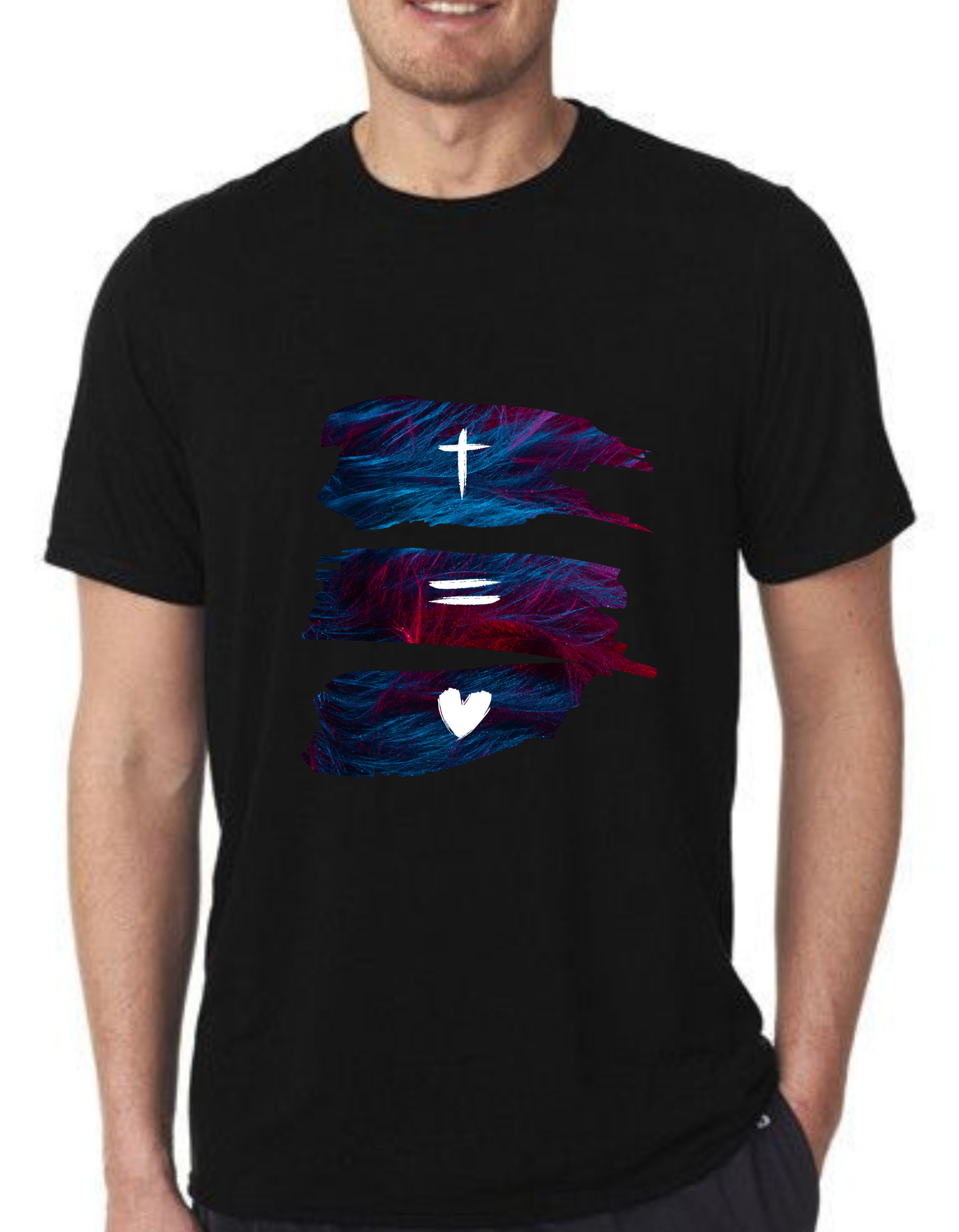 Playera Manga Corta CROSS&HEART