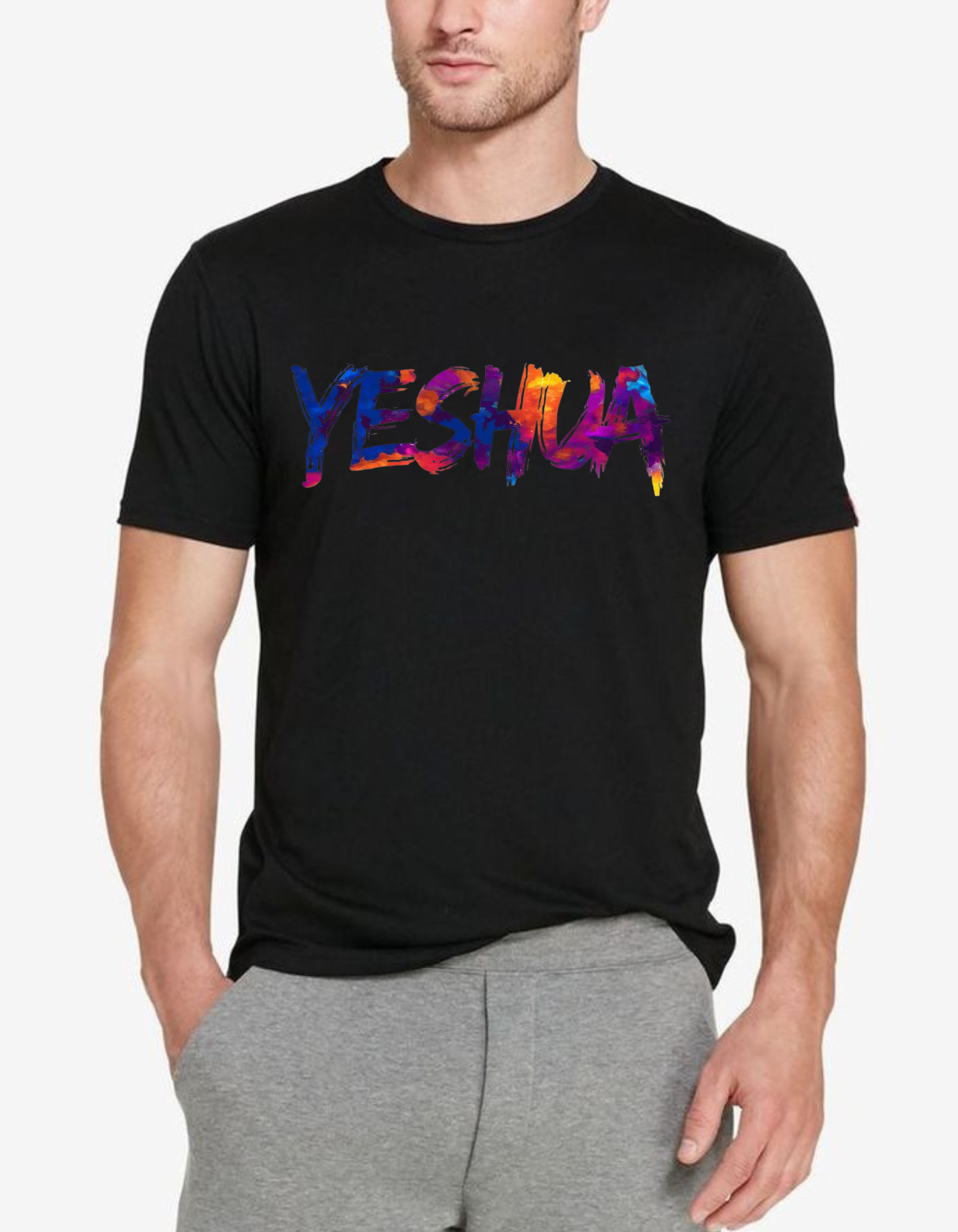 Playera Manga Corta YESHUA COLORS