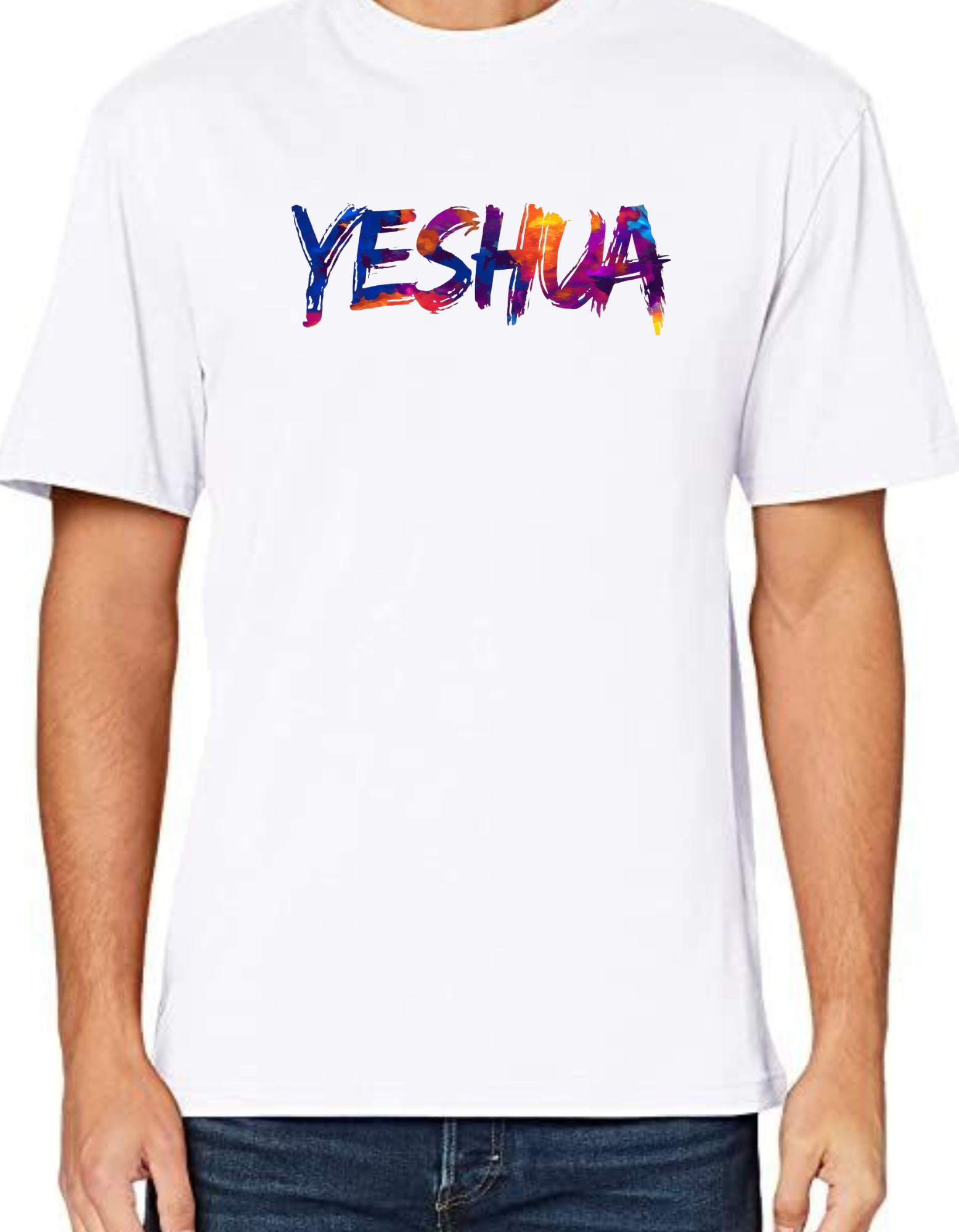 Playera Manga Corta YESHUA COLORS