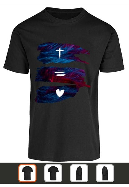 Playera Manga Corta CROSS&HEART