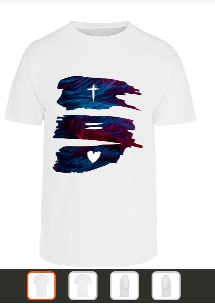 Playera Manga Corta CROSS&HEART